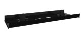 Zee Bench Desk Accessories - CDB double cable tray in black