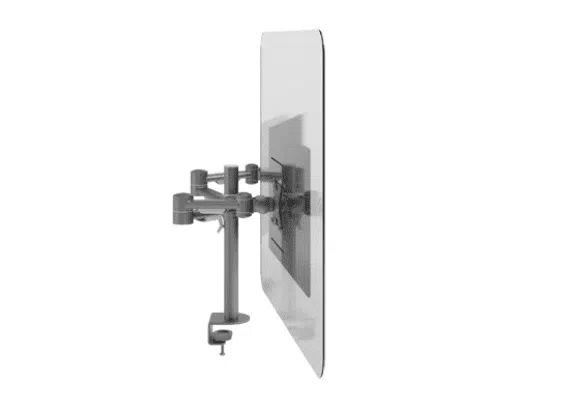 Addit Dual Monitor Hygiene Screen shown retracted 44.320