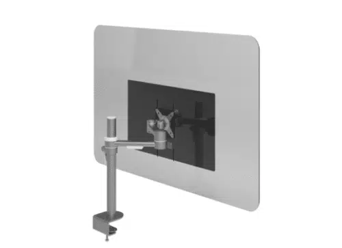 Addit Monitor Hygiene Screen for single monitors 44.310 - rear viewn for single monitors 44.310