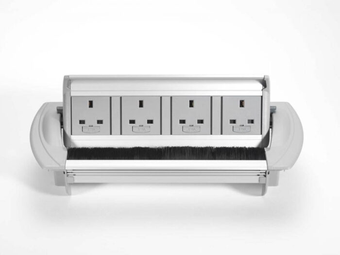 Affinity Power And Data Module with 4 UK sockets
