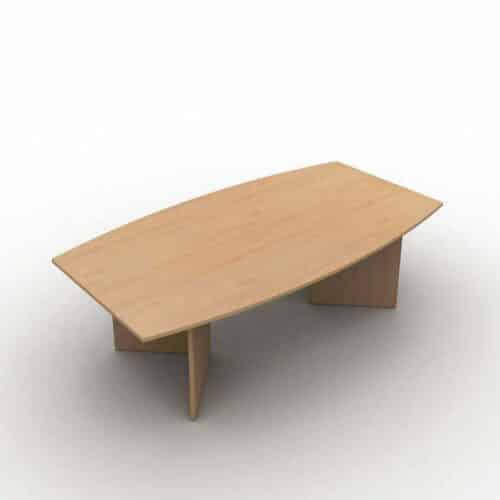 Arrow Meeting Table With Boat Shaped Top
