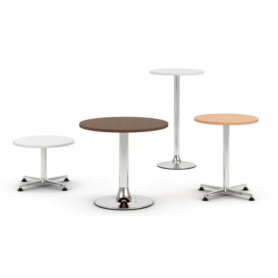 Benny Table Showing All Three Heights