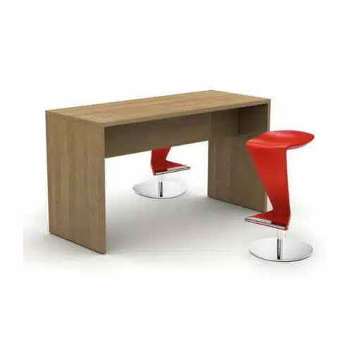 Breakout Bar Shown with high stools