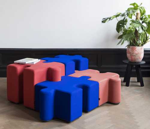 BuzziPuzzle Seating in waiting area