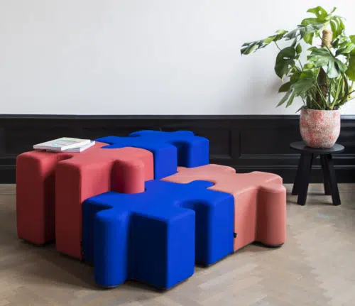 BuzziPuzzle Seating in waiting area