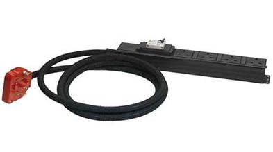 Conti Power Module in black, shown with coiled cable
