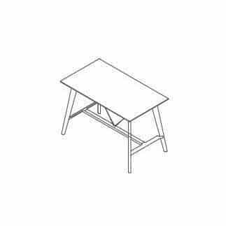 CUBB-RCP-01 - Rectangular Table 1600mm x 900mm x 1050mm high