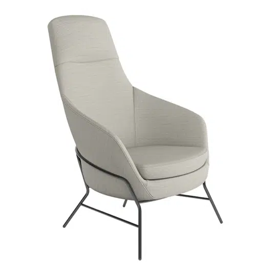 Drive Soft Seating high back chair with 4 leg frame DRHB4L/*