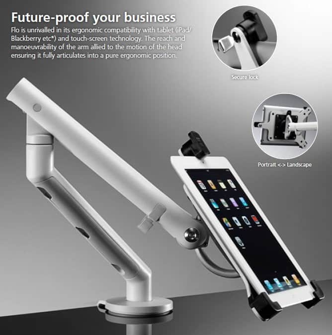 Flo Monitor Arm Tablet Mount