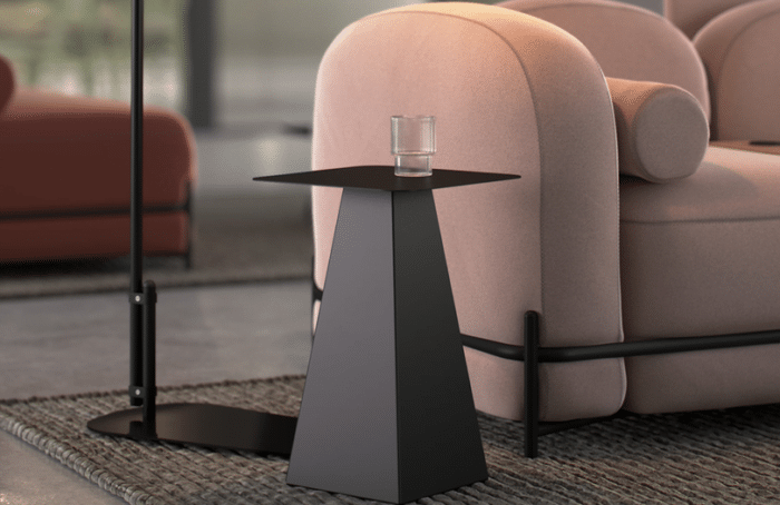 Flord Soft Seating Free-standing Table
