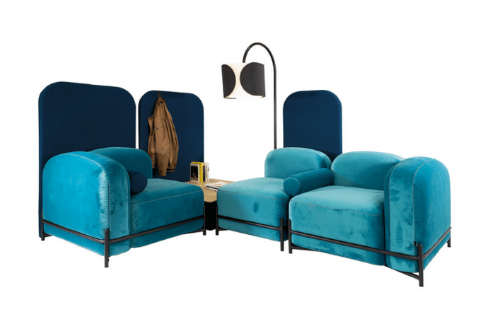 Flord Soft Seating - Turquoise And Blue