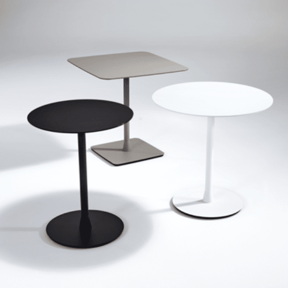 FortySeven Table At Work Height With Square And Circular Tops