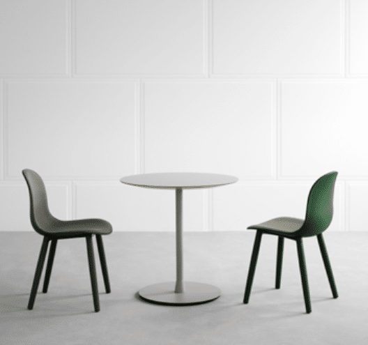 FortySeven Table With Two Meeting Chairs