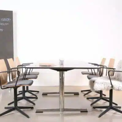 FourMat Meeting Table shown in a conference room