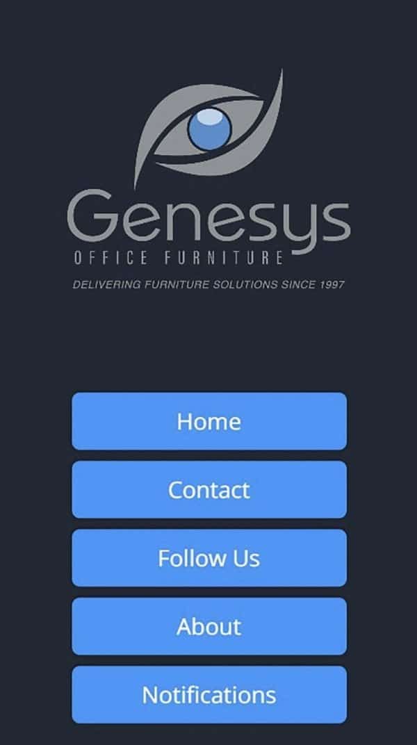 Genesys Office Furniture App For Most Android Mobile Devices