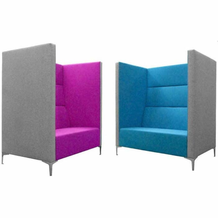 Huddle High Back Soft Seating showing two sofas