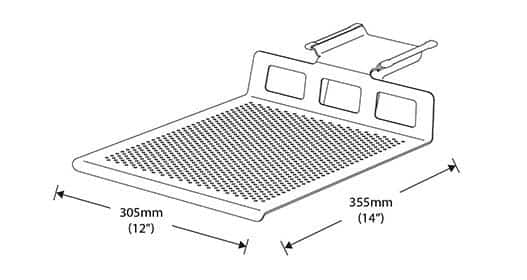 Humanscale Tech Tray Dimensions