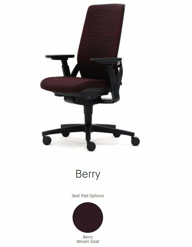i-Workchair 2.0 In Berry Fabric