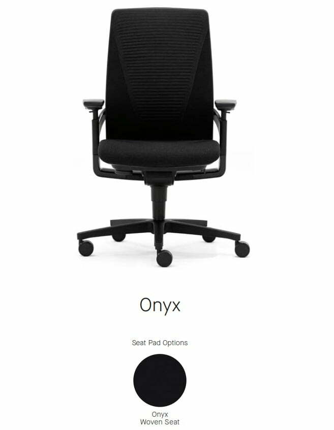 i-Workchair 2.0 In Onyx Fabric