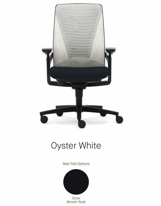 i-Workchair 2.0 In Oyster White Fabric