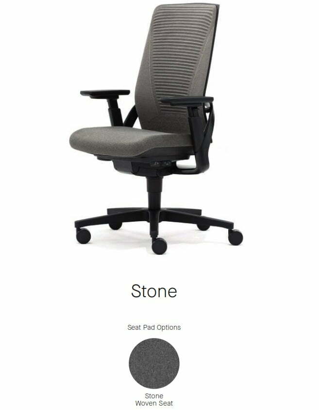 i-Workchair 2.0 In Stone Fabric