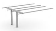 iBench Desk 1200mm deep double extension frame BUE1012