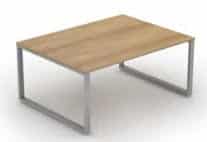 iBench Desk 1200mm deep rectangular boardroom table BRBT1012