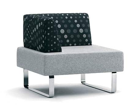 Intro Soft Seating Corner Seat With Backrest