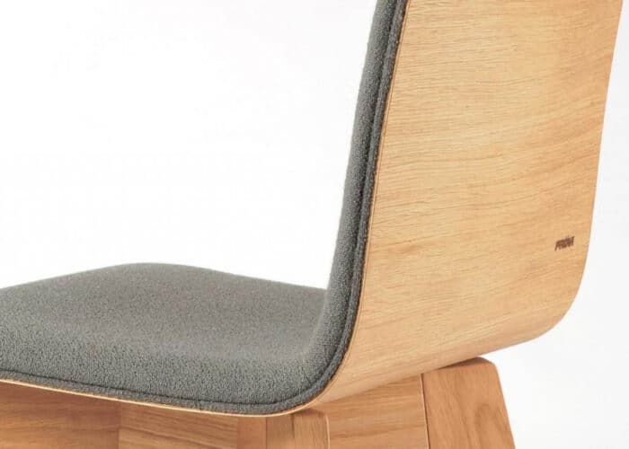 Jig Duo Chair wooden back detail