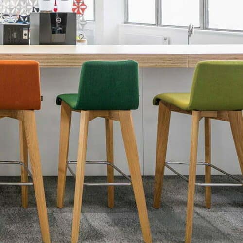 Jig Upholstered Stool - Group Of Three