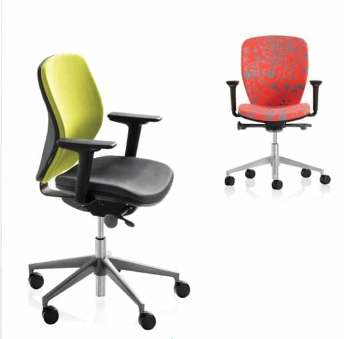 Joy Task Chairs Showing Front And Side Views