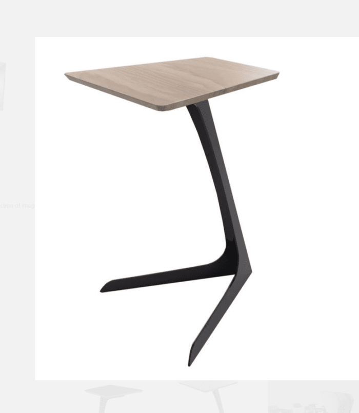 Louie Laptop Table With Wooden Top