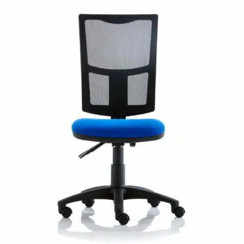Mercury Mesh Task Chair With Blue Seatpan