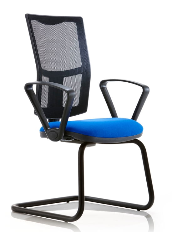 Mercury Mesh Visitor And Meeting Chair With Arms