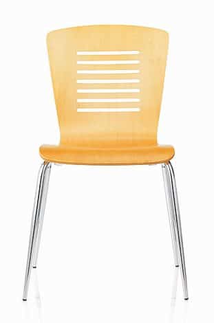 Leisure Bistro Chair with slatted back