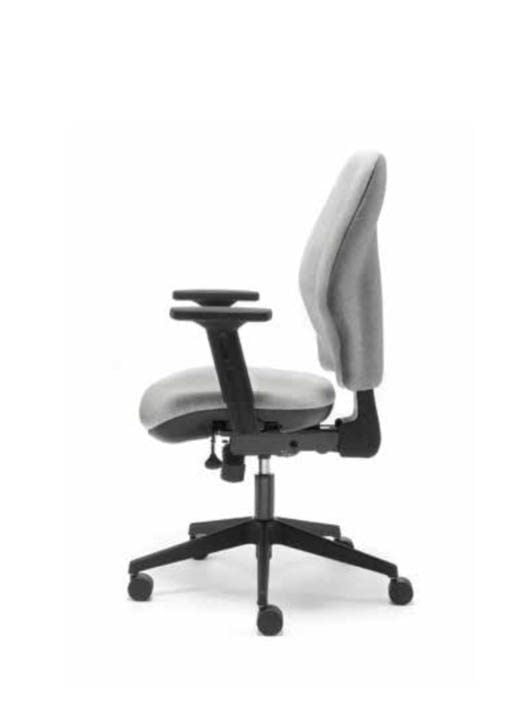 Orthopaedica 200 Series Back Care Chair With Arms - Side View