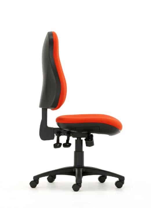 Orthopaedica 90 Series Back Care Chair Without Arms - Side View