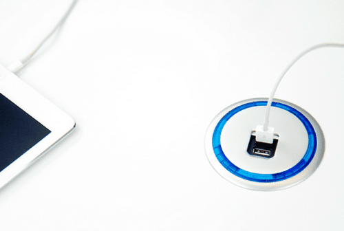 Pascal Power Module Pop-Up Power And USB Charging In Style