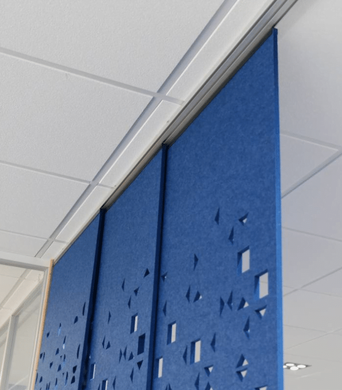Puzzle Acoustic Panel track system