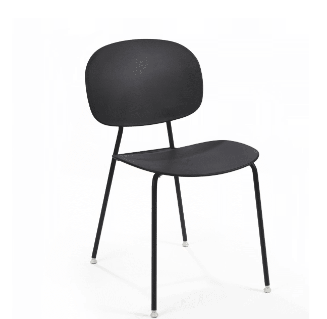 Tubes Diner Chair in black