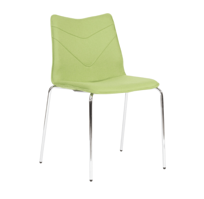 TuVee Meeting Chair with four-leg base