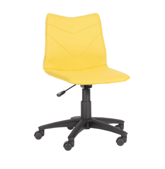 Tuvee Task Chair with yellow upholstery