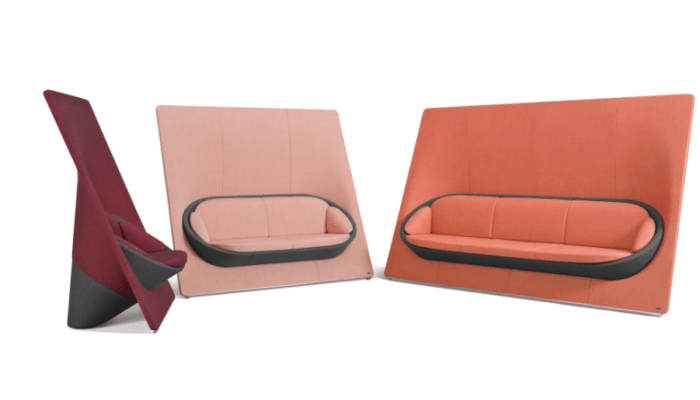 Wyspa Soft Seating showing the chair and sofas