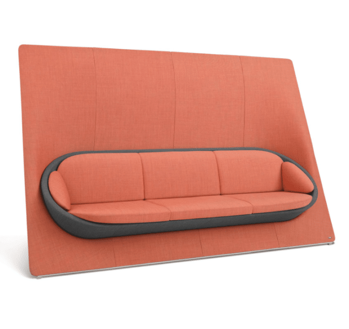 Wyspa Soft Seating with two-tone upholstery