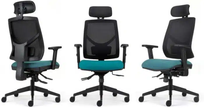 Zeus Task Chairs with headrests